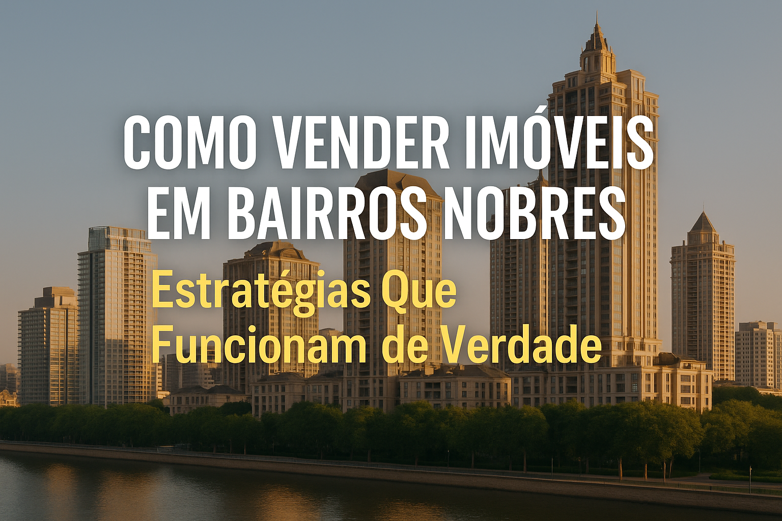 Como Vender Imóveis em Bairros Nobres: Estratégias Que Funcionam de Verdade
